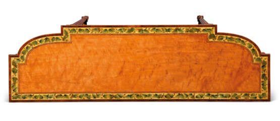 A PAIR OF GEORGE III SATINWOOD, AMARANTH, TULIPWOOD AND POLY... - фото 3