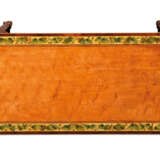 A PAIR OF GEORGE III SATINWOOD, AMARANTH, TULIPWOOD AND POLY... - фото 3