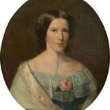 WILHELM GEORG VOLKHART 1815 Herdecke - 1876 Düsseldorf Portraitpaar: Edler Herr (1); Feine Dame (2) - Foto 3