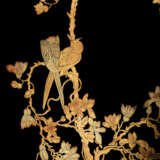 A CHINESE BLACK AND GILT LACQUER EIGHT-FOLD SCREEN - photo 5