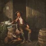 MÜNCHNER SCHULE Tätig 2. Hälfte 19. Jahrhundert Jäger mit erbeutetem Geflügel - photo 1