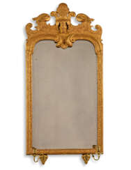 A QUEEN ANNE GILT-GESSO PIER MIRROR