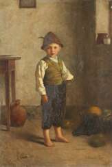 EDMUND ADLER ('EDMUND A. RODE') 1876 Wien - 1965 Mannersdorf (Leitha) Ein kleiner Junge