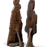 TWO GEORGE I POLYCHROME-PAINTED DUMMY BOARDS - фото 2