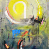 Интерьерная картина «Вход в подсознание», Холст, Масляные краски, Абстрактный экспрессионизм, Пейзаж, 2020 г. - фото 1