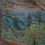 Карасан Papier Aquarell Realismus Landschaftsmalerei 2000 - Foto 1