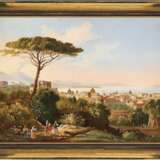 ITALIENISCHER LANDSCHAFTSMALER Tätig um 1900 Blick auf die Bucht von Neapel - photo 2