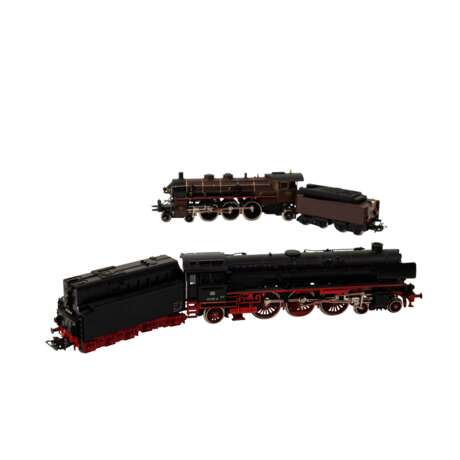 MÄRKLIN paar Schlepptenderlokomotiven, Spur H0, - фото 2