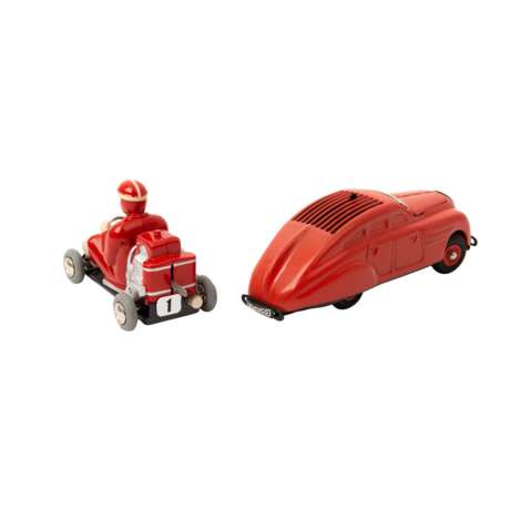 SCHUCO 2-teilig Konvolut "Kommando-Auto" und "Micro Racer", - photo 3