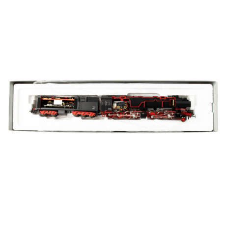 MÄRKLIN Schnittmodell einer Schlepptenderlok 37029 und Märklin-Magazine, Spur H0, - Foto 2