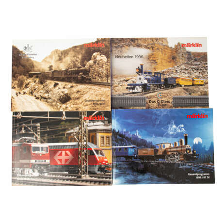 MÄRKLIN Schnittmodell einer Schlepptenderlok 37029 und Märklin-Magazine, Spur H0, - Foto 3