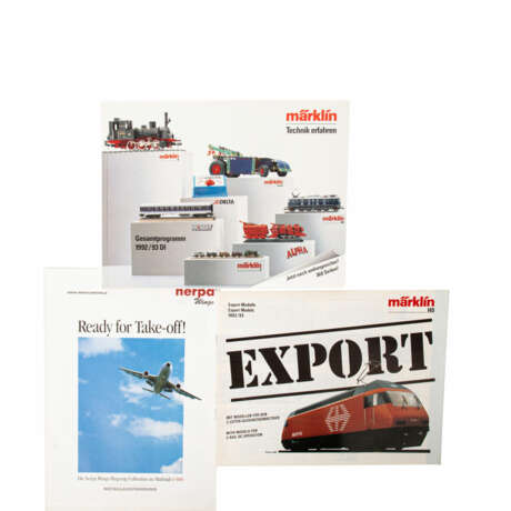 MÄRKLIN Schnittmodell einer Schlepptenderlok 37029 und Märklin-Magazine, Spur H0, - Foto 6