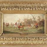 ALFRED STEINACKER ('Stone') 1838 Ödenburg (Österreich-Ungarn) - 1914 Wien  Gemäldepaar, Zwei britische Fuchsjagden zu Pferde - Foto 4