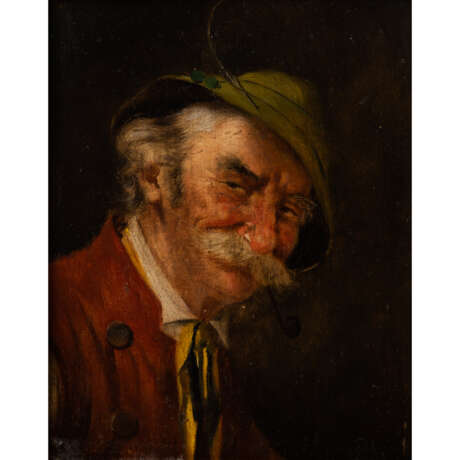 KRAUS, PHILIPPE JOSEPH (1789-1864), Zwei Bauernportraits - Foto 3