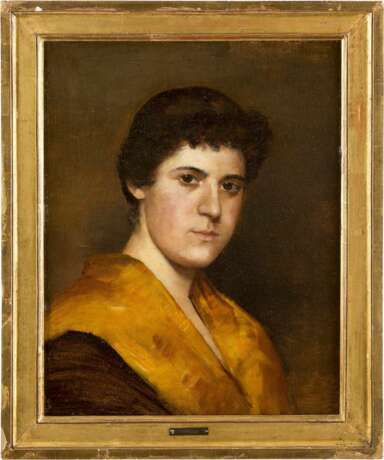 MONOGRAMMIST CD Tätig um 1900 Porträt einer jungen Frau - фото 2