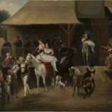 JOSEF JONAS 1805 - 1863 Einzug der Artisten - photo 1