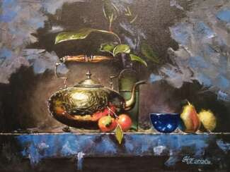 "Still life with a teapot"
