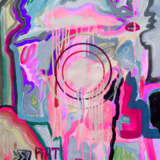 smudges Acrylfarbe Abstrakte Kunst 2020 - Foto 1