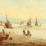 LOUIS GABRIEL EUGÈNE ISABEY (ATTR.) 1803 Paris - 1886 ebenda Ankunft der Fischerboote - Foto 1