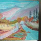 Painting “Autumn in the Carpathians. Autumn In the Carpathian mountains.”, Canvas, Oil paint, Impressionist, Landscape painting, Ukraine, 2020 - photo 2