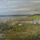 Соловецкий пляж Canvas Oil paint Realism Landscape painting 2019 - photo 1
