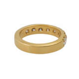 Halbmemoire Ring mit Brillanten ca. 1,4 ct, - photo 3