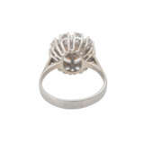 Ring mit Perle und Brillanten - photo 4