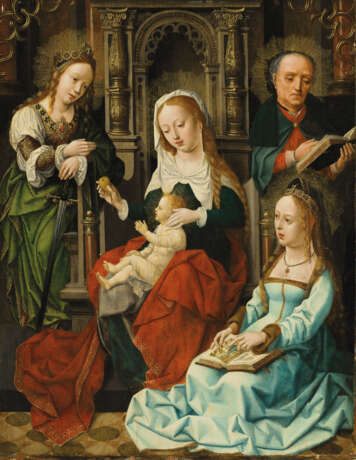 Master of the Plump-Cheeked Madonnas (active Bruges, first ... - фото 1