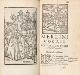 FOLENGO Teofilo (1491-1544) - Opus Merlinicocaii poetae mantuani macaronicorum. Venice: Dominico de Imberti, 1585. 