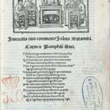 GIOVENALE, Decimo Giunio (ca. 55-135/140) - Iuuenalis cum commento Ioannis Britannici. Venice: [s.e.], 1509. - фото 1