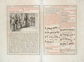 [BINDING] - Pontificale Romanum Clementis VIII et Urbani VIII..Pars Tertia. Rome: Salvioni, 1726. 