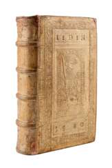 [BINDING] - CICERONE, Marco Tullio (106 A.C.-43 A.C.) - Epistolarum volumen primum, quod est librorum XVI. Strasbourg: Iosias Rihelius, 1579. 