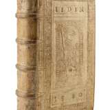[BINDING] - CICERONE, Marco Tullio (106 A.C.-43 A.C.) - Epistolarum volumen primum, quod est librorum XVI. Strasbourg: Iosias Rihelius, 1579. - Foto 1