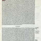PLAUTO, Tito Maccio (254?-184 A.C.) - Comoediae. Milan: Uldericus Scinzenzeler, 1500. - Foto 1