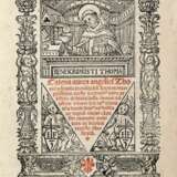 TOMMASO D'AQUINO (1225-1274) - Catena aurea..in evangelium. Joannes; Lucas. Florence: Giunta, 1531.  - photo 1