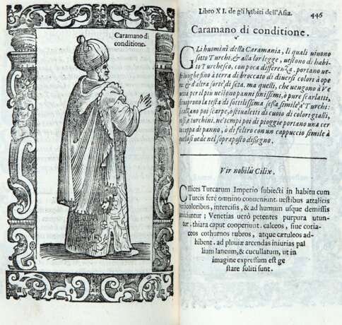 VECELLIO, Cesare (1521-1601) - Habiti antichi, et moderni di tutto il mondo. Venice: Melchiorre e Giovanni Bernardo Sessa, 1598. - Foto 4