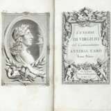VIRGILIO, Publio Marone (70-19 A.C.) (70-19 B.C.) - L'Eneide di Virgilio del commendatore Annibal Caro tomo. Paris: Vedova Quillau, 1760. - фото 1