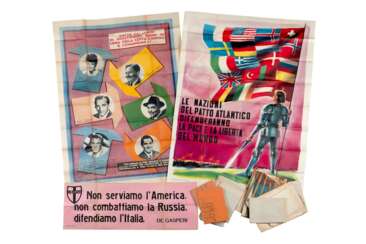 [REPUBBLICA ITALIANA - MANIFESTI] - Lotto di manifesti della Democrazia Cristiana. 1946-48: 