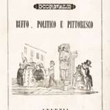 [RISORGIMENTO] - Lotto di due rari giornali Veneziani: Sior Antonio Rioba. Venezia: Giustinian, 1848 [E:] San Marco, giornale politico. Venezia: Canal, Piermartini, 1848-49. - photo 1