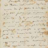 VERDI, Giuseppe (1813-1901) - Lettera ad Antonio Ghislanzoni sulla Prima di Aida al teatro dell'opera del Cairo. Tenuta di Sant'Agata: 1 Settembre 1871. - photo 1