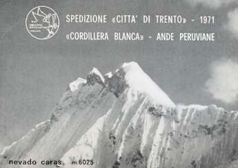 [ALPINISMO - CORDILLERA BLANCA, ANDE PERUVIANE] - Spedizione "Città di Trento", 1971. 