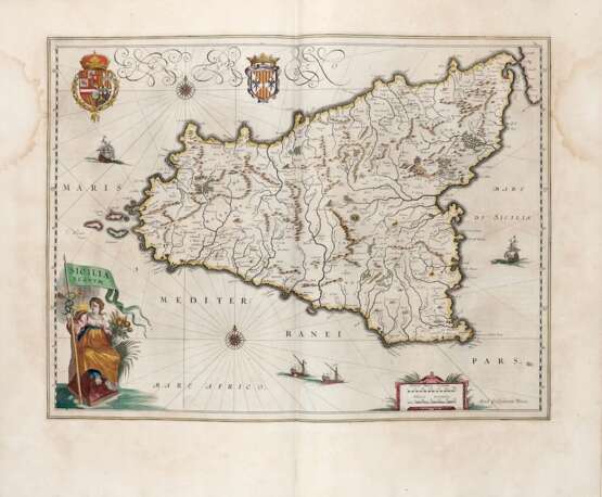 BLAEU, Willem (1571-1638) e BLAEU, Joan (1596-1673) - Le Théâtre du Monde ou Nouvel Atlas.. troisieme partie. Amsterdam: Johannes Blaeu, 1650. - фото 6