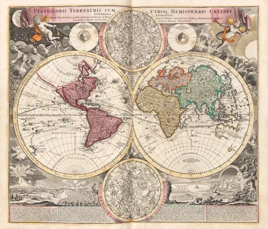 HOMANN, Johann Baptist (1663-1724) - Neuer Atlas - Atlas Novus. Nuremberg: presso l'autore, 1714. - Foto 5