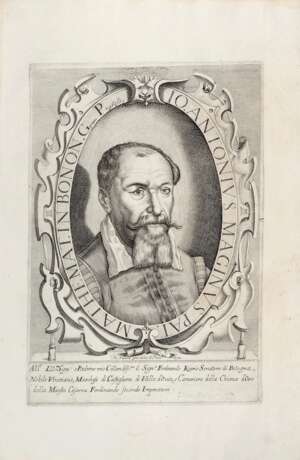 MAGINI, Giovanni Antonio (1555-1617) - Italia. Bologna: presso l'autore, 1620 [ma con i tipi di Nicola Tebaldini nel 1622 e con ritratto datato 1632]. - photo 1