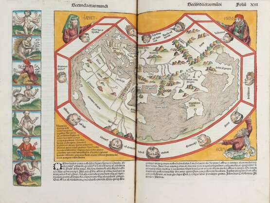 SCHEDEL, Hartmann (1440-1514) - Liber chronicarum. Nuremberg: Anton Koberger per Sebald Schreyer e Sebastian Kammermeister, 12 luglio 1493. - photo 4