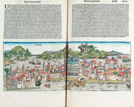 SCHEDEL, Hartmann (1440-1514) - Liber chronicarum. Nuremberg: Anton Koberger per Sebald Schreyer e Sebastian Kammermeister, 12 luglio 1493. - фото 7