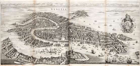 ZEILER, Martin (1589-1661) - Itinerarium Italiae nov-antiquae. Frankfurt: Mattheus Merian, 1640. - Foto 2