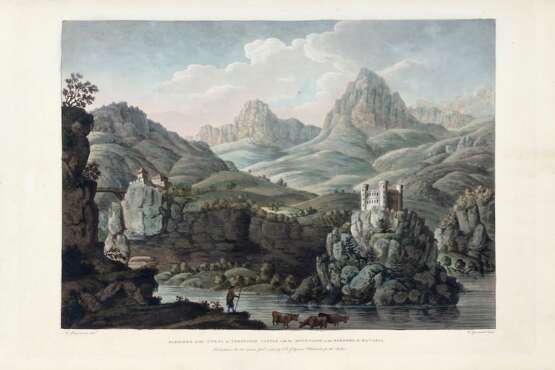 ALBANIS DE BEAUMONT, Jean Francois (ca 1755-1812) - Travels through the Rhaetian Alps in the year MDCCLXXXVI from Italy to Germany. London: per l'autore da C. Clarke, 1792. - фото 3