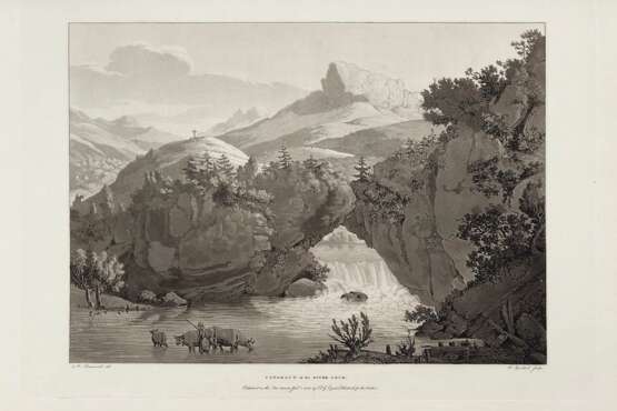 ALBANIS DE BEAUMONT, Jean Francois (ca 1755-1812) - Travels through the Rhaetian Alps in the year MDCCLXXXVI from Italy to Germany. London: per l'autore da C. Clarke, 1792.  - photo 6