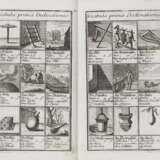 [DIZIONARIO VISIVO] - Kleines Bilder-Cabinet zu Erlernung der vier Sprachen. Augusta: Martin Engelbrecht, ca.1710. - фото 1
